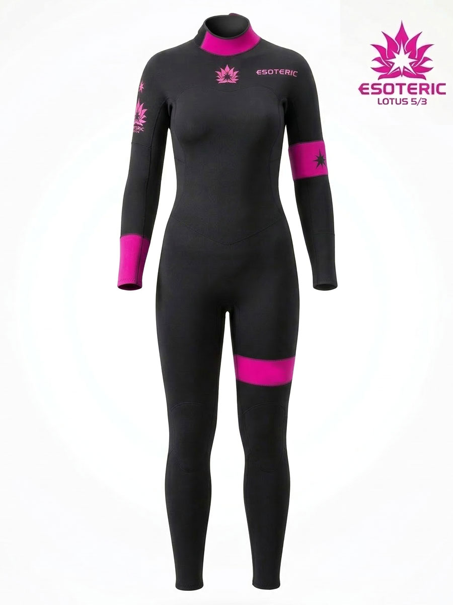 Гидрокостюм Esoteric Lotus 5/3  Black/Pink