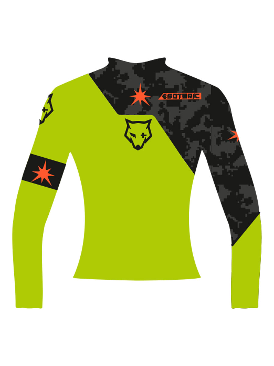 Гидромайка Esoteric Rushguard SurfWolf