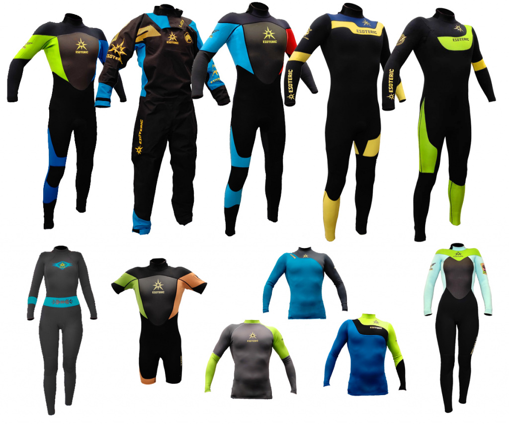 Esoteric wetsuits