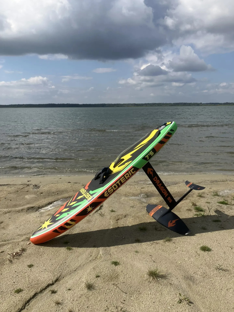 Тест-драйв от Артура из Екатеринбурга: Даунвинд-доска Esoteric Harpoon и крыло 1280 в деле