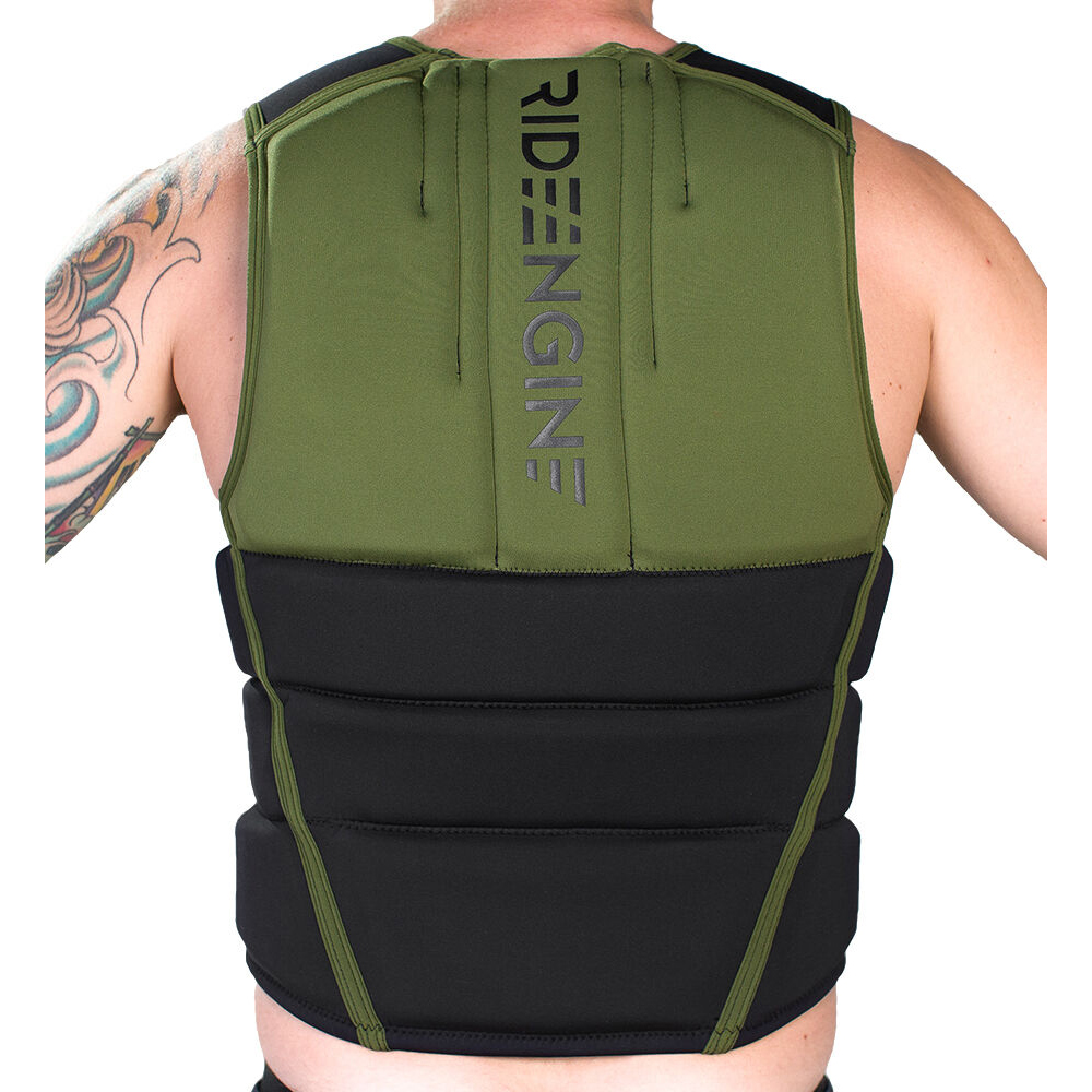 Защитный жилет RideEngine Atlas Impact Vest Green