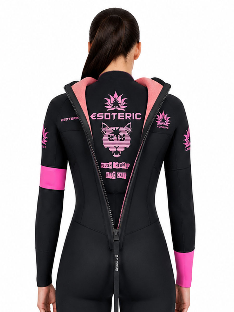 Гидрокостюм Esoteric Lotus 5/3  Black/Pink