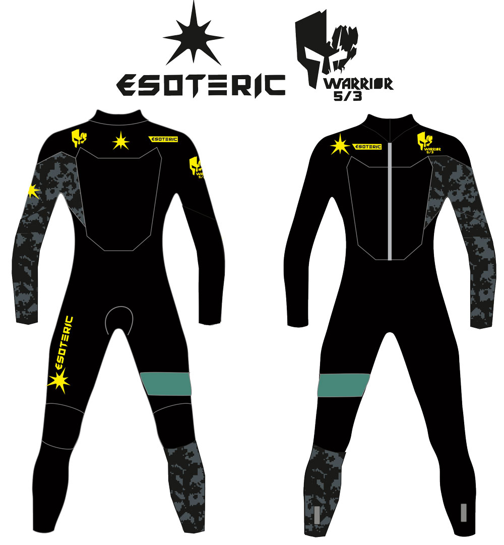 Гидрокостюм Esoteric Warrior 5/3  Camoplush