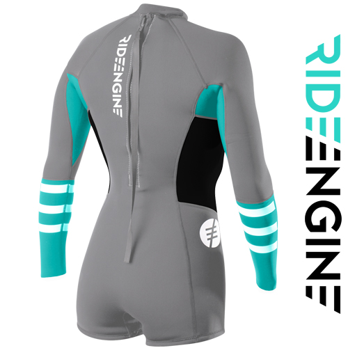 Гидрокостюм RideEngine WMS Almar shorty long sleeve back zip 2/2