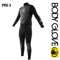 Гидрокостюм Body Glove Pro3 3/2 Fullsuit Black/Grey