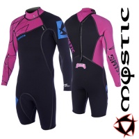 Гидрокостюм Mystic ND Black Star 3/2 D/L Longarm Shorty
