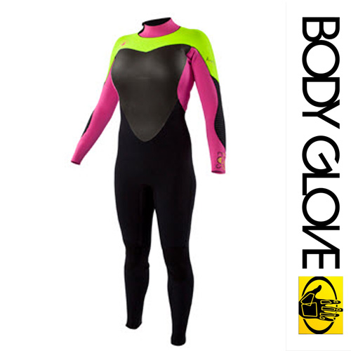 Гидрокостюм Body Glove 2015 (Женский) Eos Bk/Zip 4/3 Green