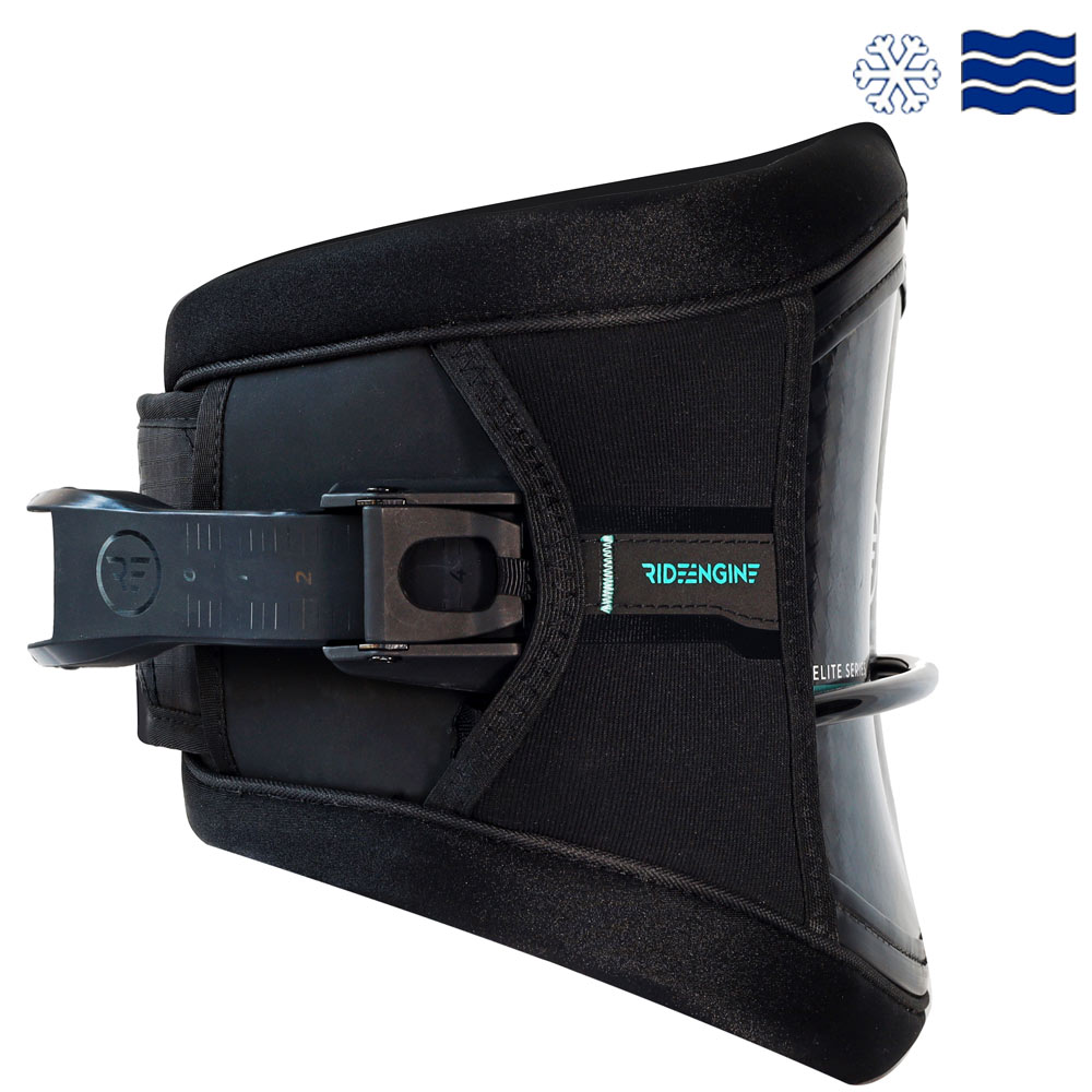 Трапеция для кайта RideEngine 2022 Elite Carbon V7 Black Harness