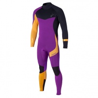 Гидрокостюм Mystic Crossfire 5/4 D/L Fullsuit Purple/Orange
