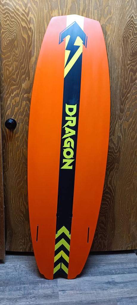 Серфборд Esoteric Dragon Adept - после тестов