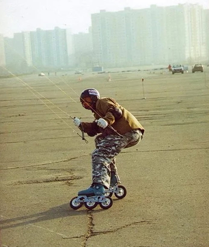 Владимир Бобылев на Ходынском поле Москва 1998 год.