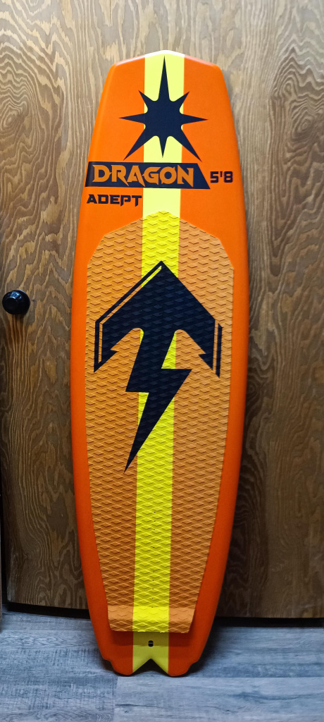 Серфборд Esoteric Dragon Adept - после тестов