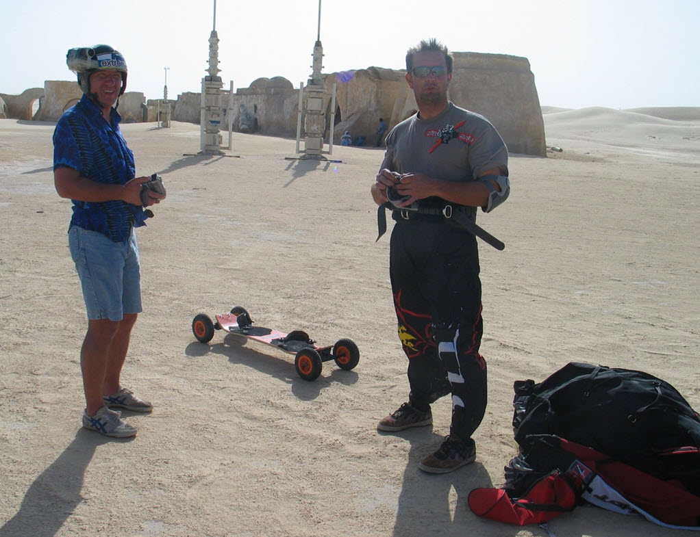 Кайтмаунтинбординг в Сахаре дляпередачи “Русский экстрим” первого канала ОРТ