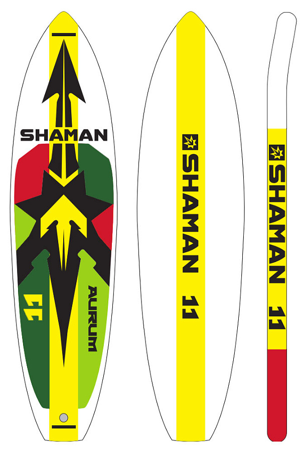 SUP борд Shaman 2020 Aurum MSL - после тестов