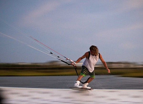 Кайтбординг с Eric Rienstra Кайтбординг с Eric Rienstra