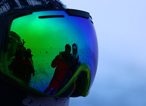 Открыли зимний сезон! На рельефе! 1000 м