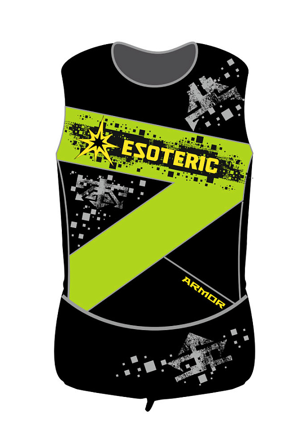 Защитный жилет Кайтовый Esoteric 2021 Armor Black Impact Vest