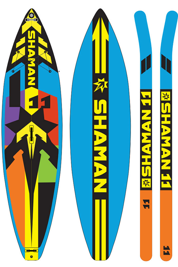 SUP борд Shaman AirCat SL вес 7,9кг- после тестов