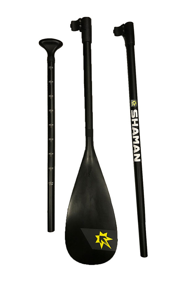 Весло Shaman Luxury Paddle V3 с двумя зажимами